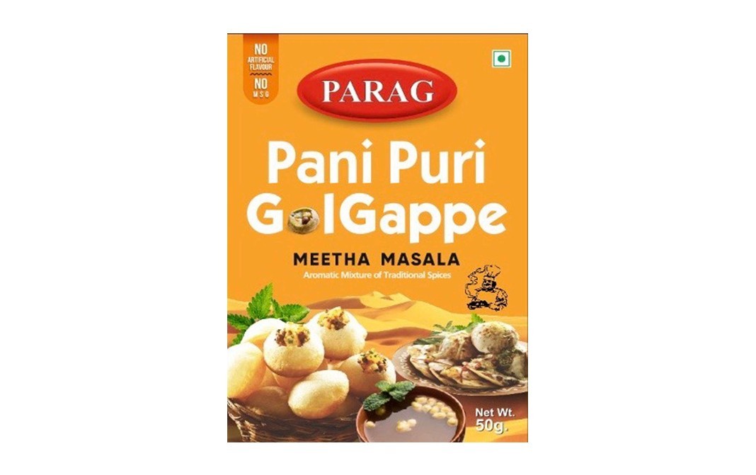 Parag Pani Puri Gol Gappe Meetha Masala   Pack  50 grams
